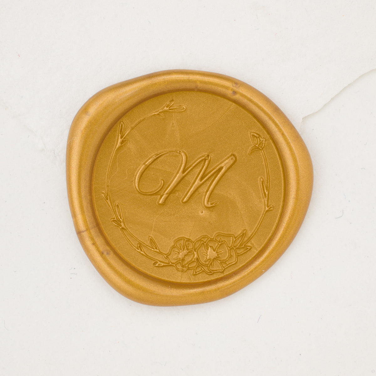 Lucy Single Initial Wax Seals