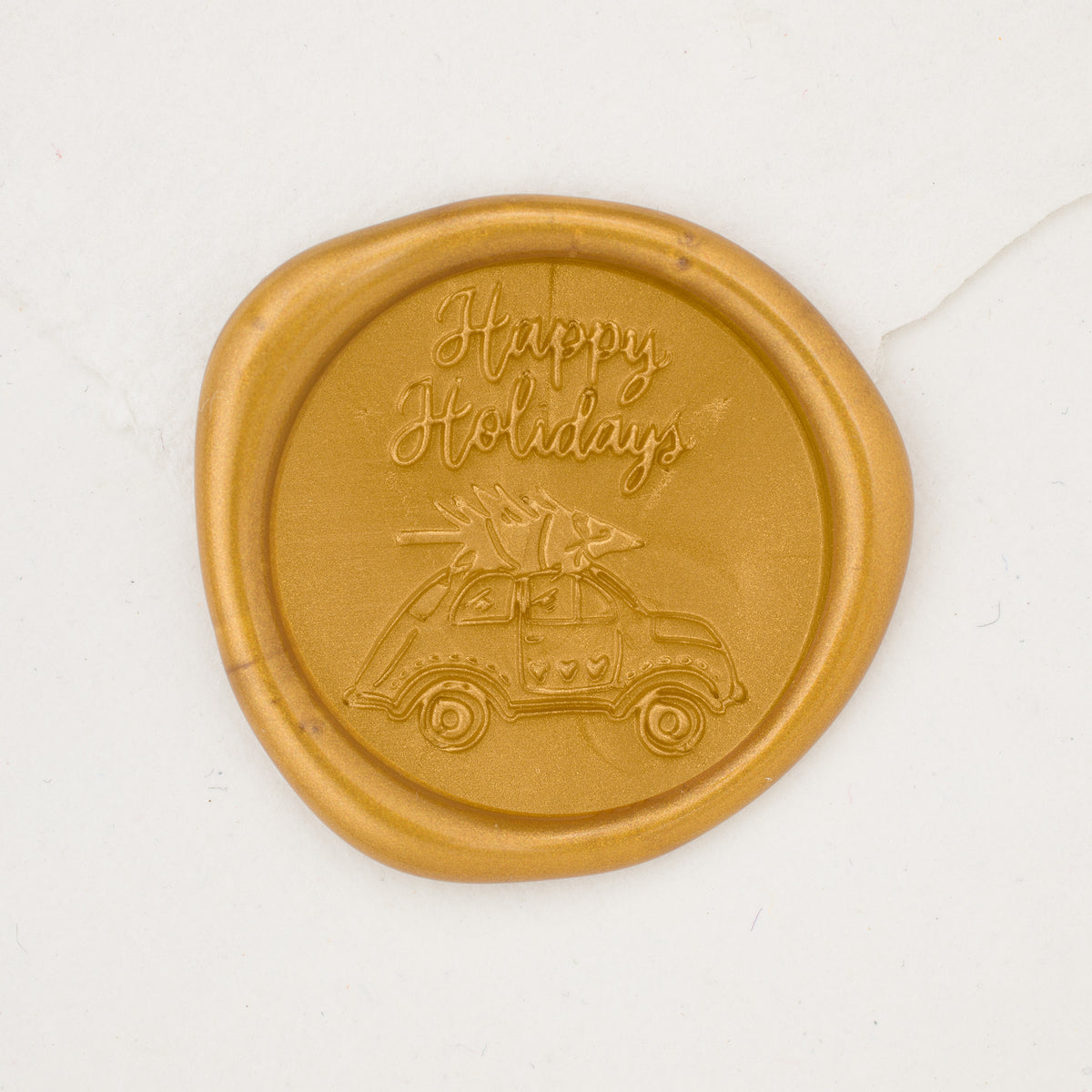 Happy Holidays Wax Seals