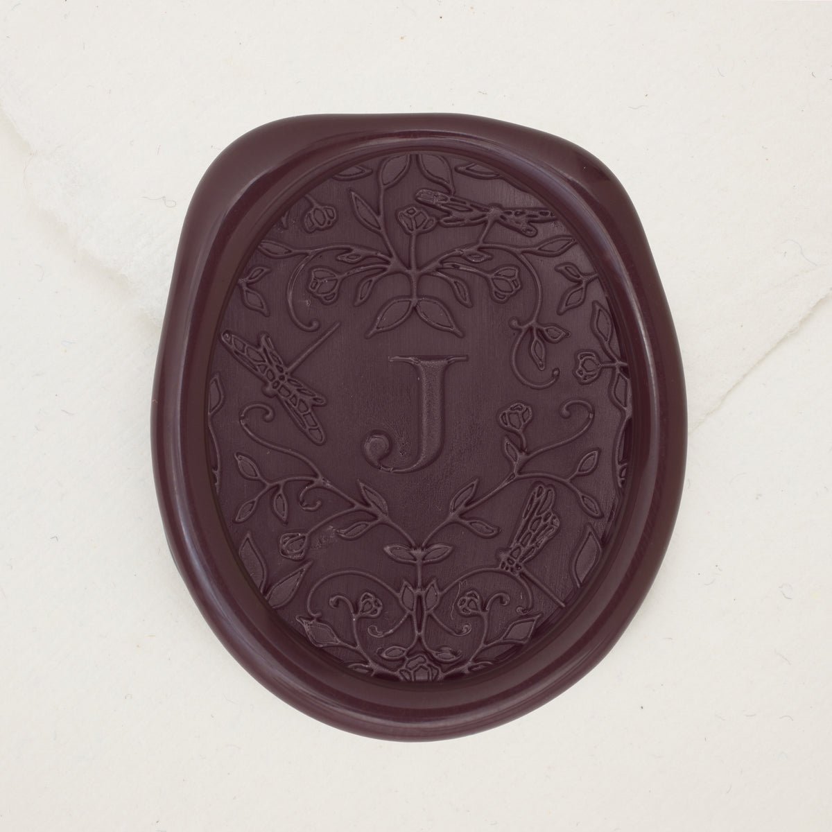 June Single Initial Wax Seals