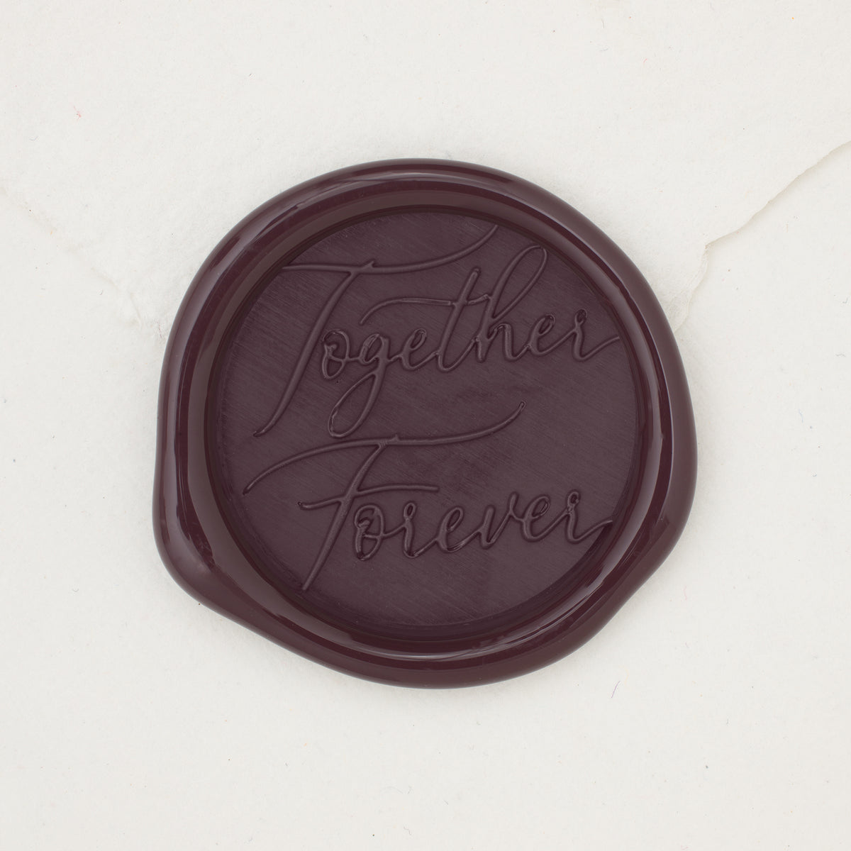 Together Forever Script Wax Seals