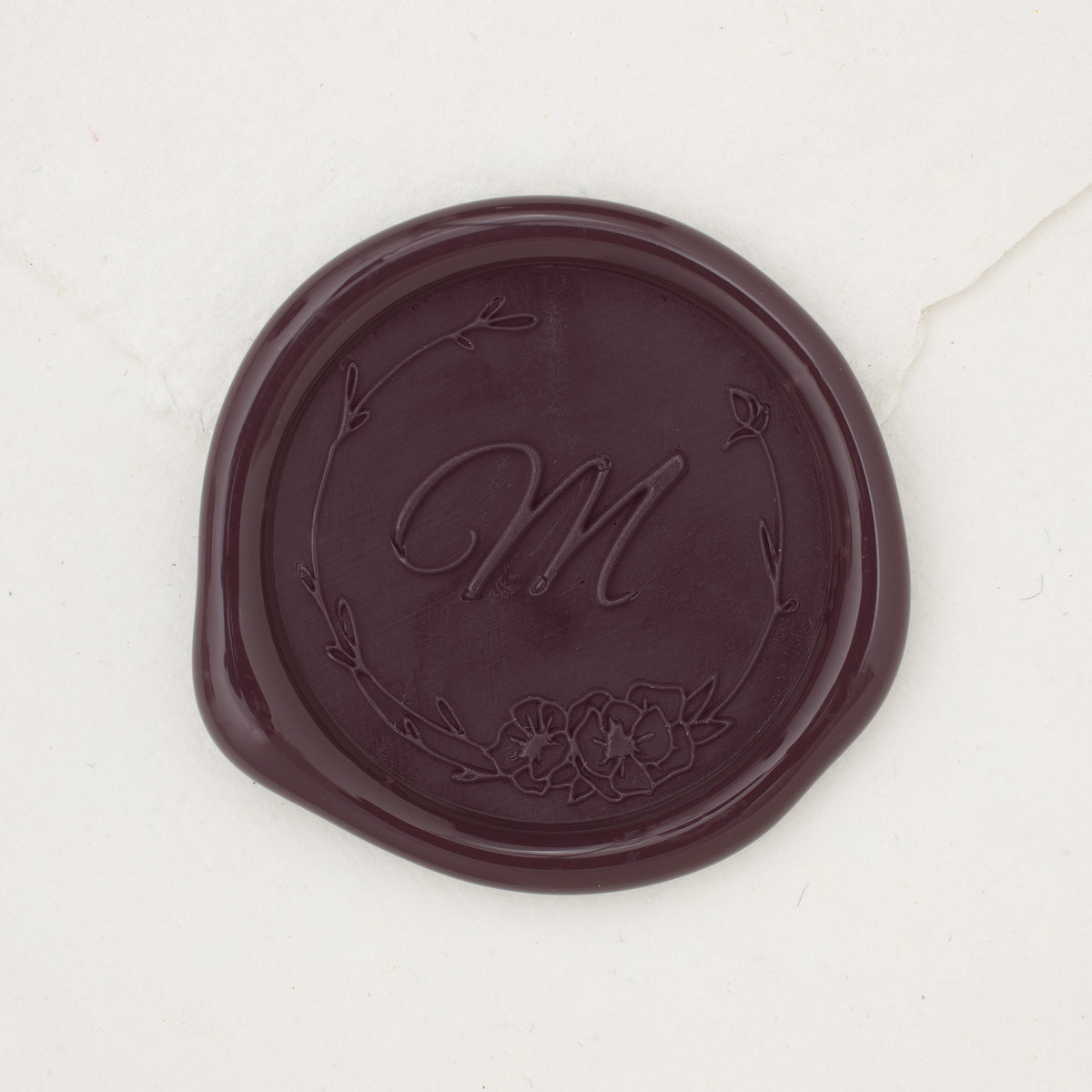 Lucy Single Initial Wax Seals