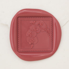 Orchid Airmail Wax Seals