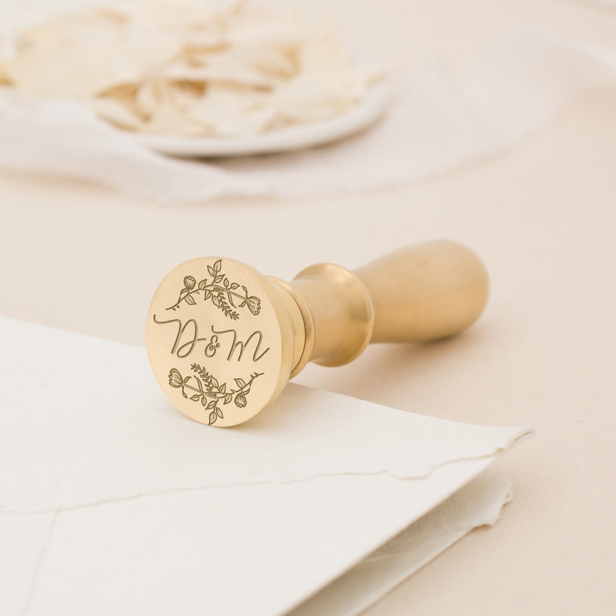 Vivian Monogram Wax Stamp