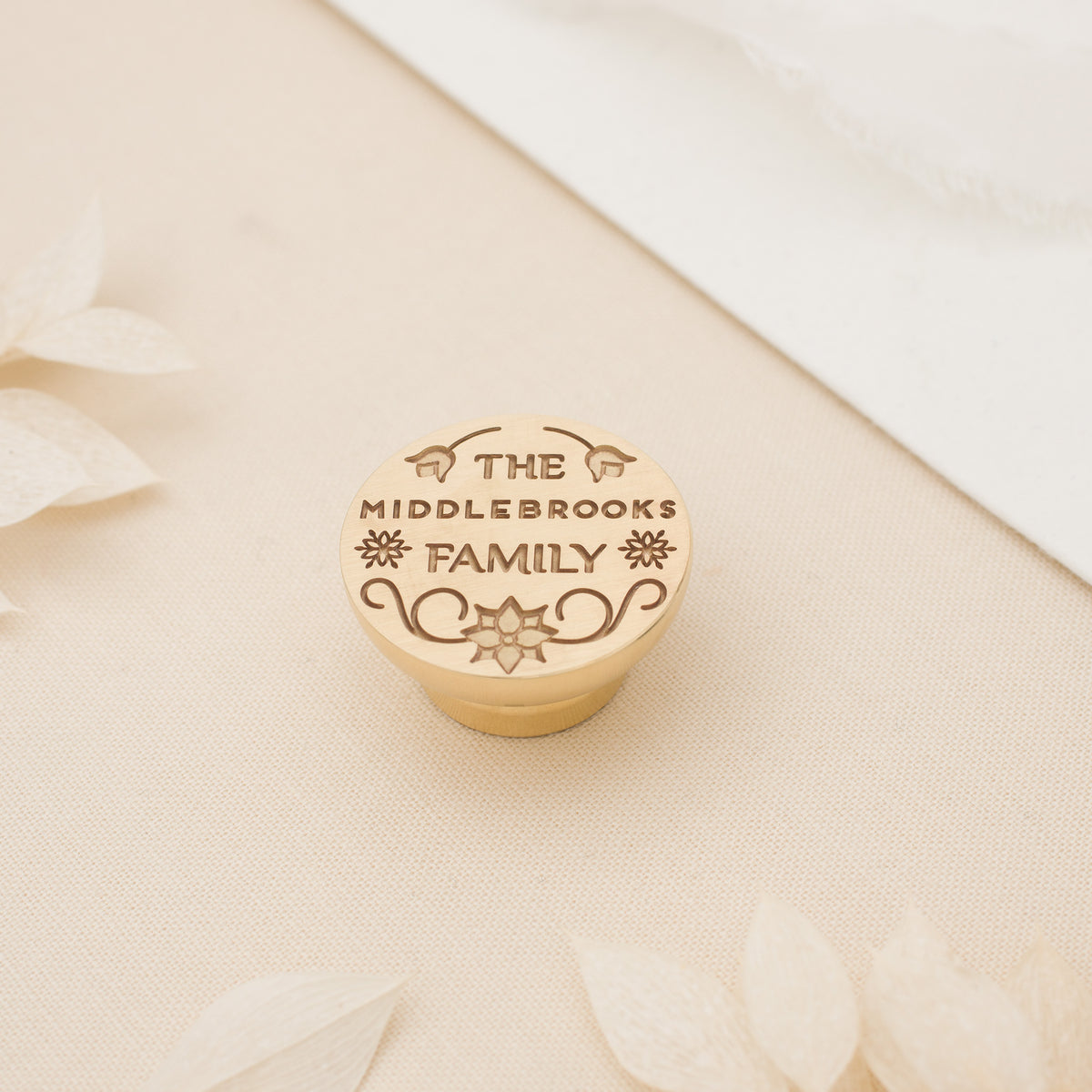 Wintertide Personalized Wax Stamp